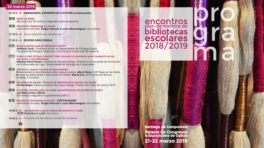 Encontros PLAMBE 2018-2019