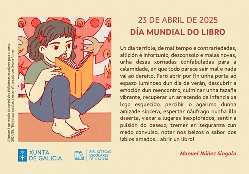 Día mundial do libro 2025