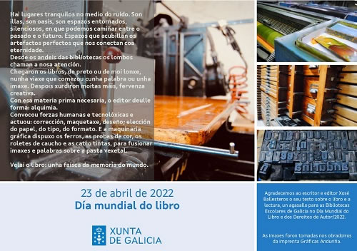 Día mundial do libro 2022