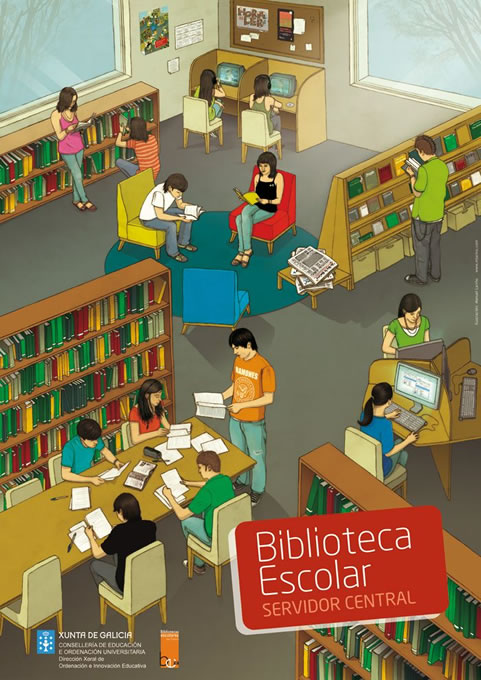 Biblioteca Escolar, Servidor Central