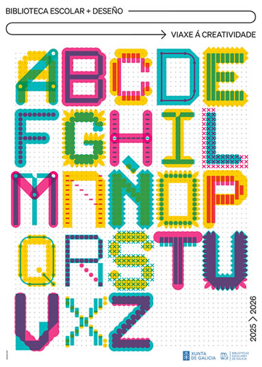 Lema 2025: Desescribir Biblioteca escolar + Deseño = Viaxe á creatividade