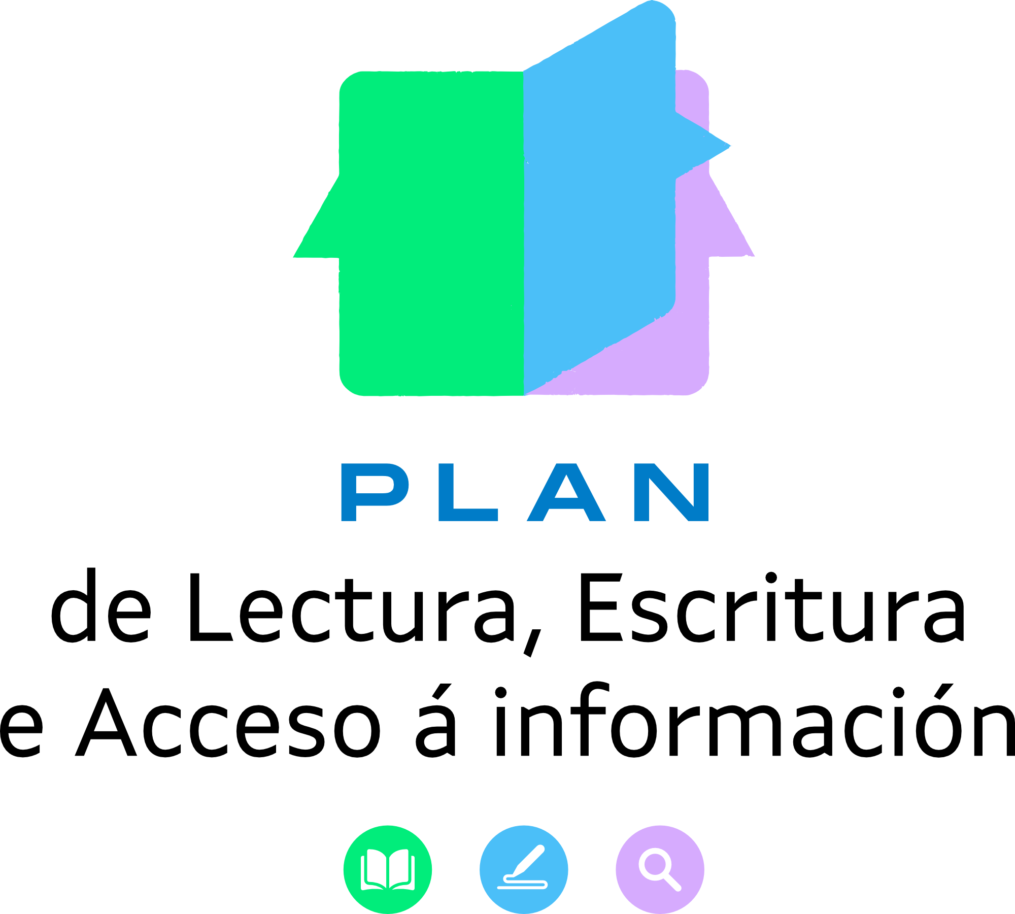 Logotipo do PLEA en cores