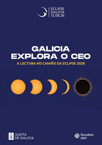 Cartel da eclipse en agosto 2026