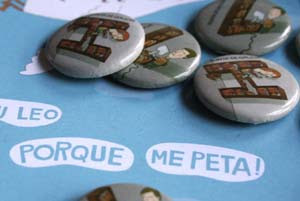 Imaxe chapas Hora de ler