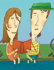 Imaxe parella lectora